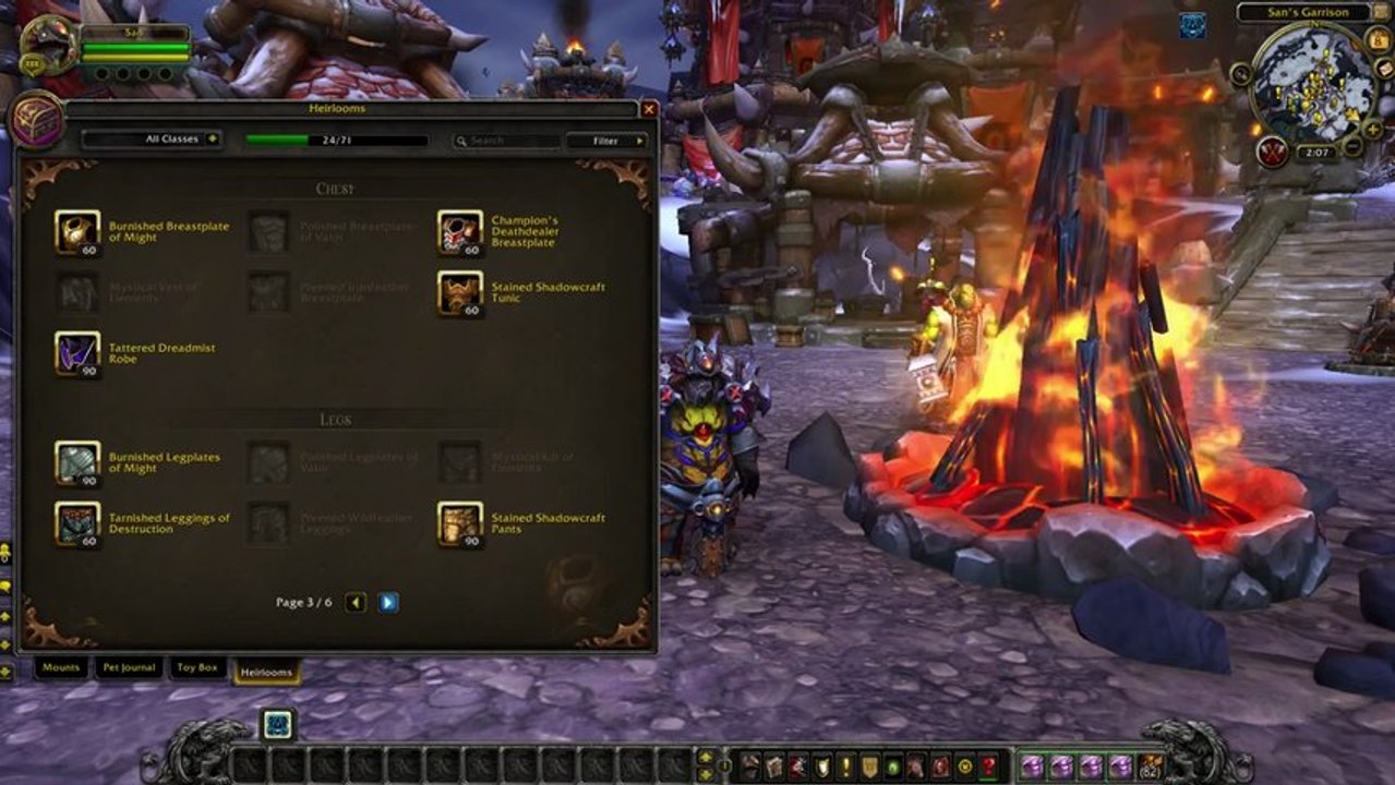World of Warcraft Patch 6.1 – Contenu principal