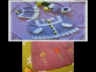 Bebekler Ve Örgü Kıyafetleri