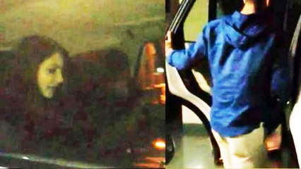 Spotted Anushka Sharma And Virat Kohli Head Out To Friend's Place In Delhi