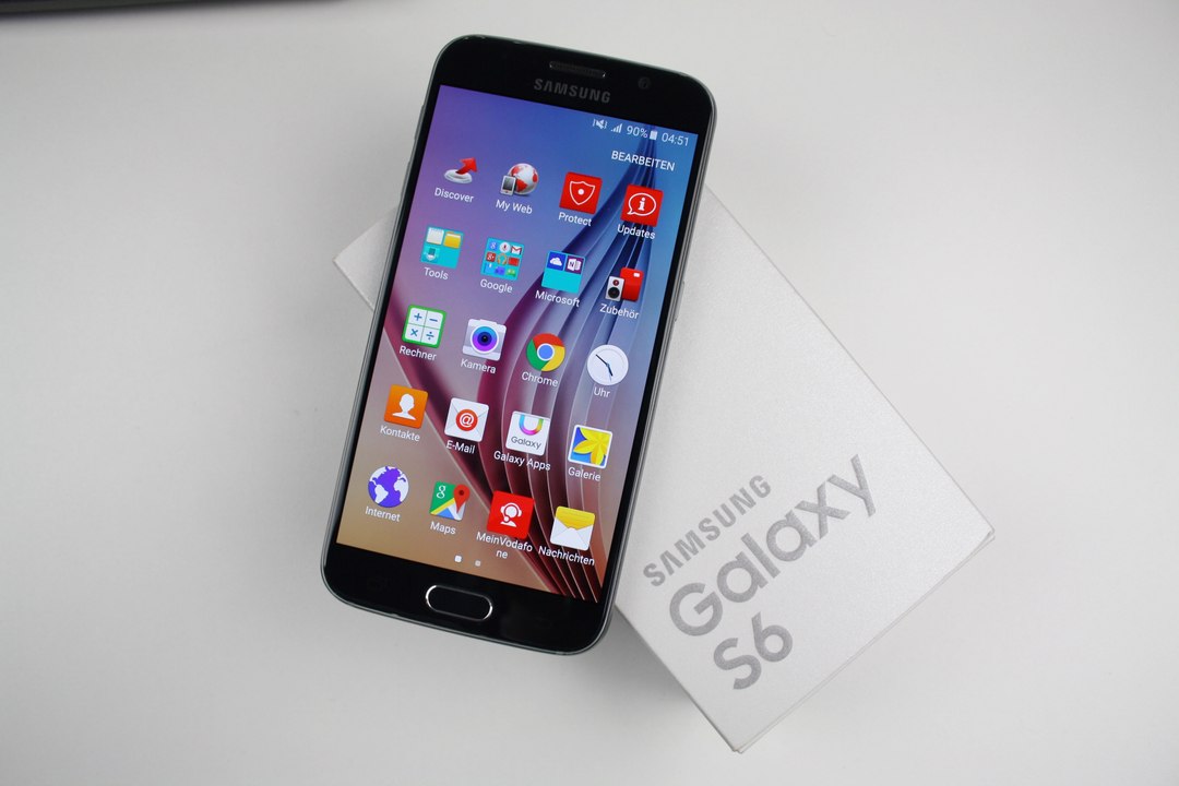 Samsung galaxy s6 unboxing deutsch (black sapphire)