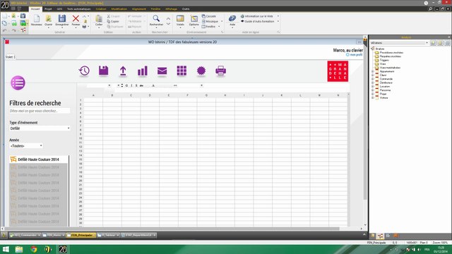 Découvrez comment créer un tableur en 3 min avec WINDEV
