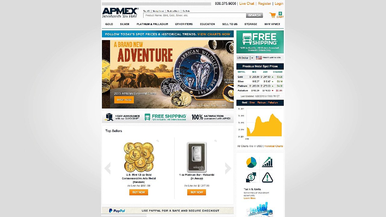 Apmex Gold Review