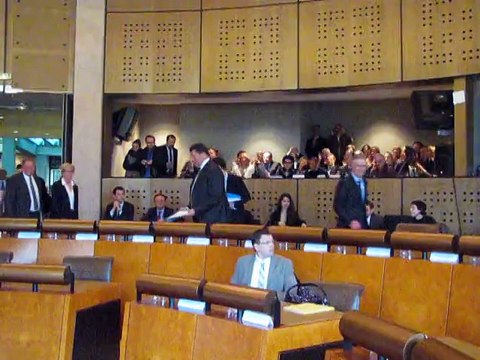 Oise Départementales : Elu président, Edouard Courtial est ovationné