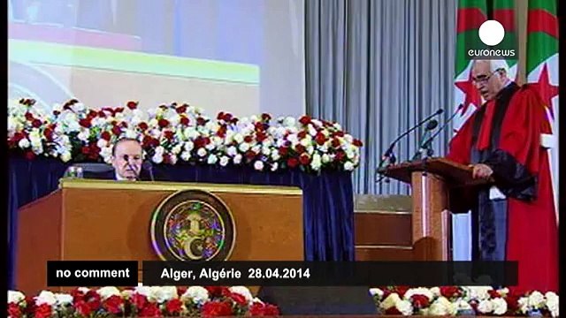 Abdelaziz Bouteflika sworn in for fourth term as Algerian president - no comment