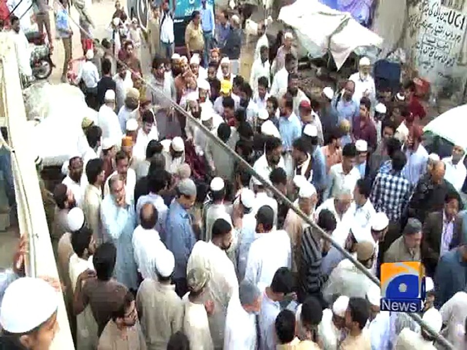 Karachi: Student burnt by terrorists died in hospital-Geo Reports-02 Apr 2015
