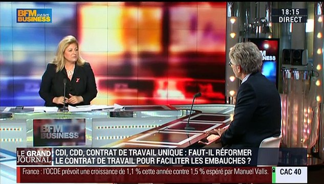 Jean-Claude Mailly, secrétaire général de Force Ouvrière (1/3) - 02/04
