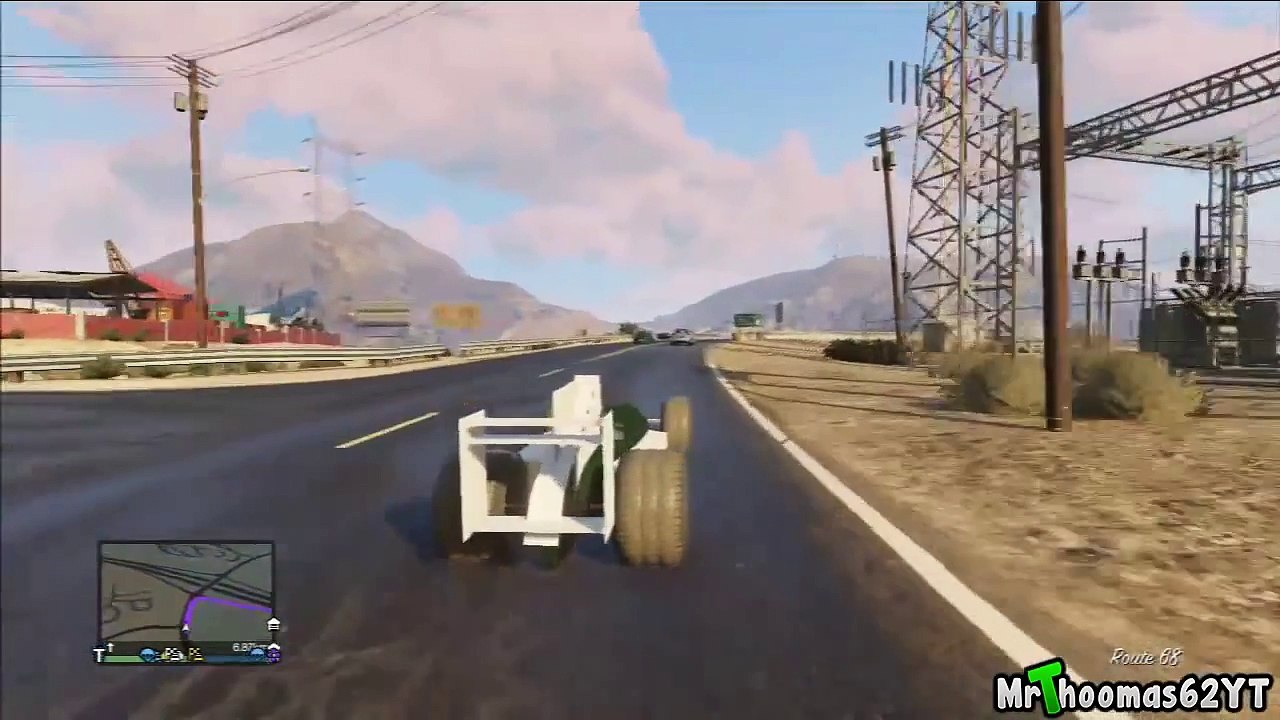 FORMULE 1 - GTA 5 MODDED VÉHICULE #6