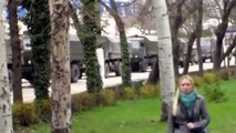 Russian Military Forces Block Ukrainian Military Base Near Sevastopol In Crimea, Mar 1 2014