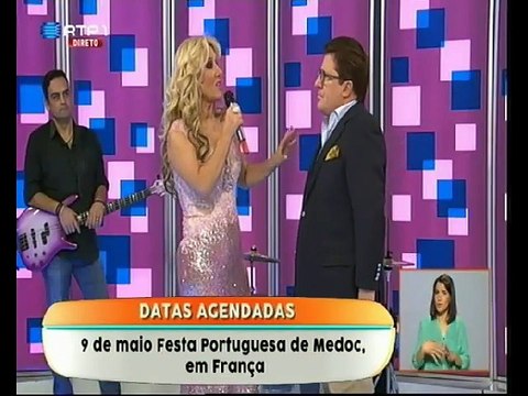 Maria Lisboa no ha tarde com entrevista e o tema - tenho fé em deus