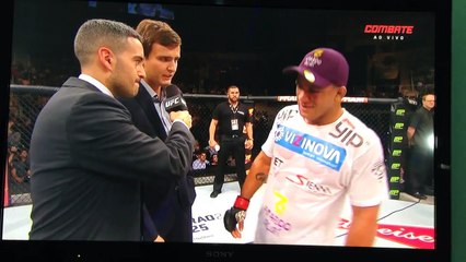 Gilbert Durinho Dilma pede pra sair ( UFC RIO )