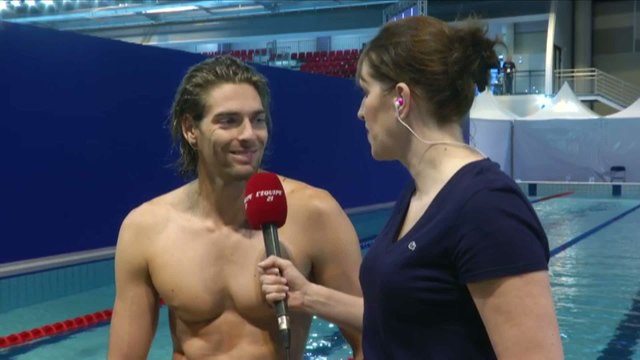 Natation - ChF (H) - 50m dos : Lacourt «Ça fait plaisir»