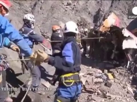 Germanwings enkazına ulaşıldı, kara kutu bulundu