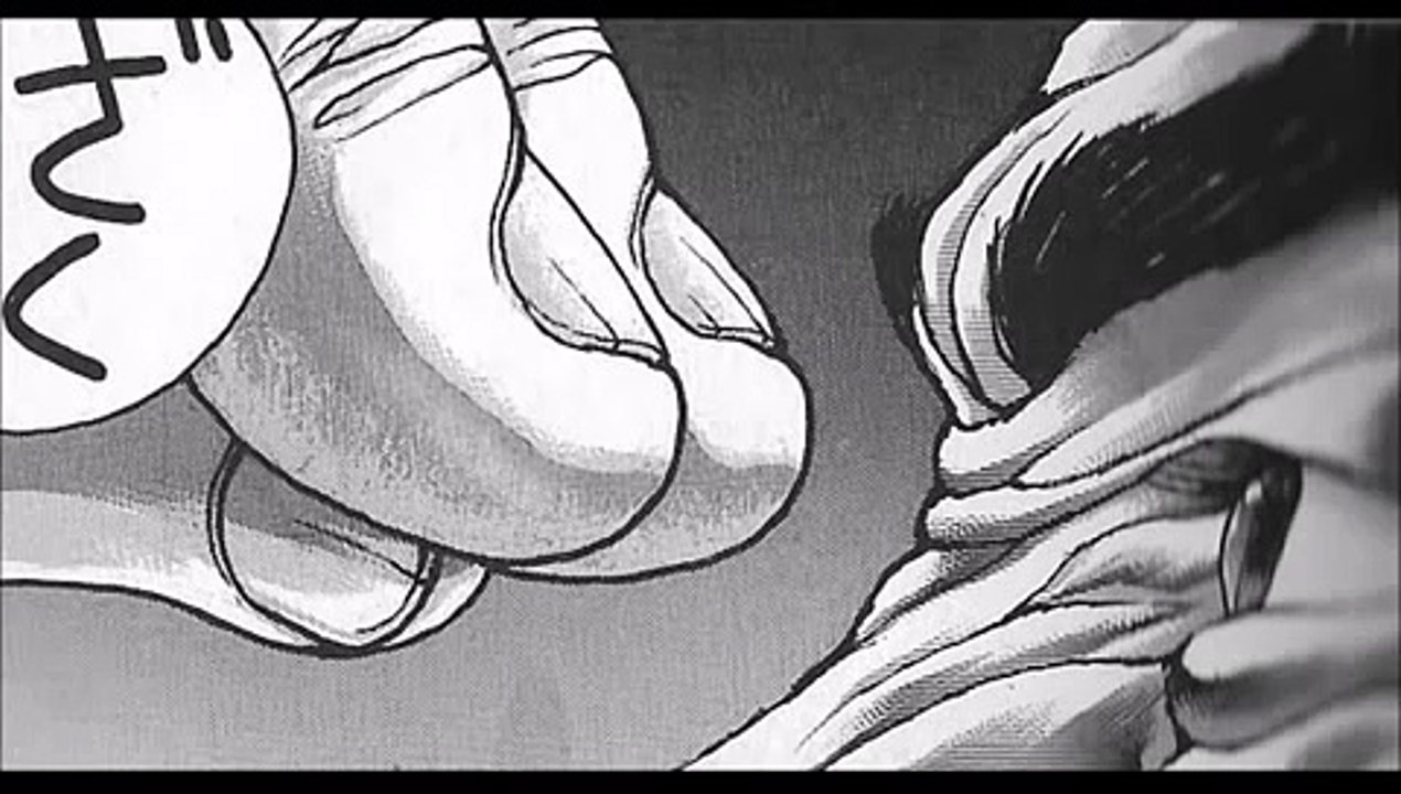 【範馬刃牙MAD】グロ注意! 範馬 勇次郎vs劉 海王（勇次郎瓦割り40枚に挑戦）Baki H...