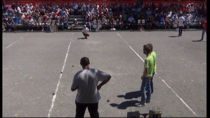 Mondial de Millau 2014 : quart du doublette CORTES vs LE BOURGEOIS