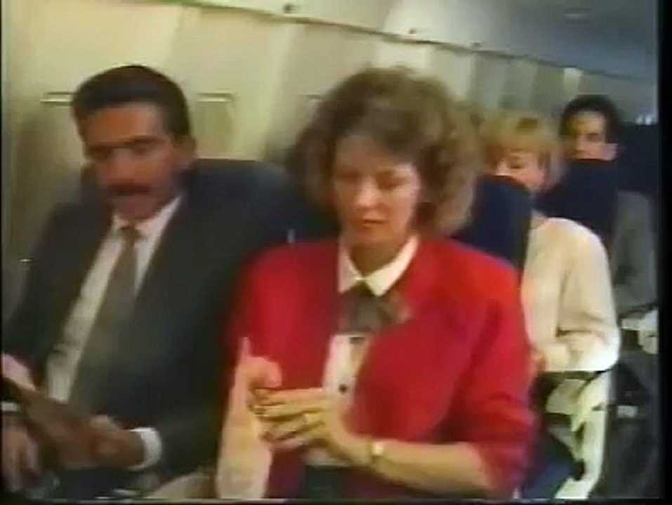 TWA Safety Video / Lockheed L-1011 TriStar