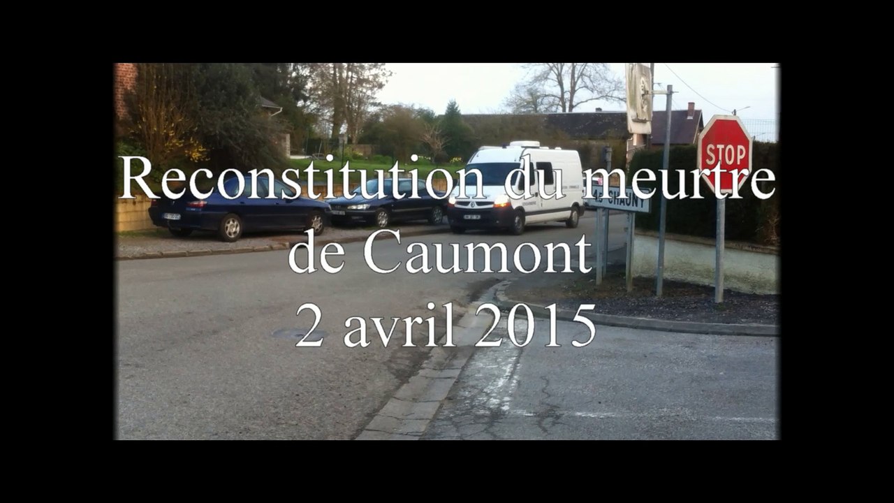 Reconstitution de meutre à Caumont