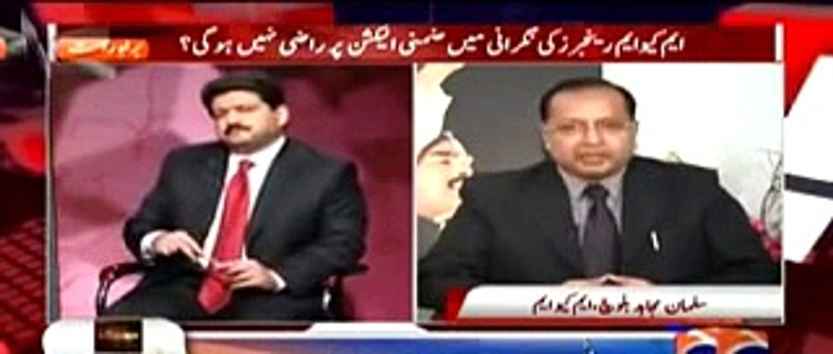 ▶ Imran Khan Statement Karachi ka log Zinda Lashein Hn hamid mir Analyst