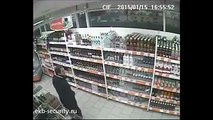 L'histoire d'un Russe qu'a essayé de voler des bouteilles d’alcool