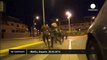 Hundreds of migrants storm Spains Melilla border - no comment