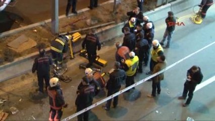 Özel Halk Otobüsü Köprüden Uçtu: 13 Yaralı