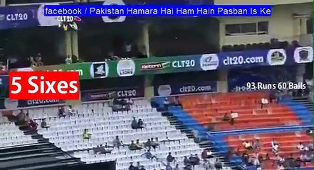 Misbah Ul Haq once scored 93 runs off 60 balls