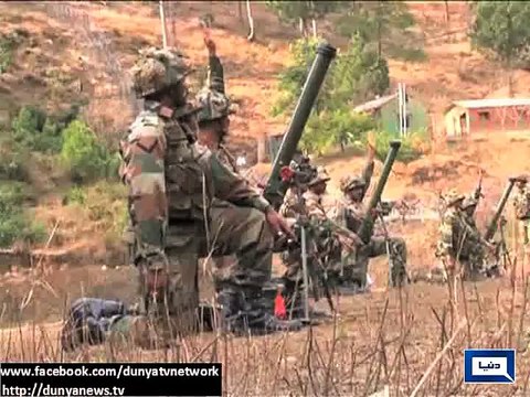 Indian forces open unprovoked fire in Zafarwal, Shakargarh sector