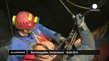 Man rescued after 12 days trapped in Germanys deepest cave - no comment