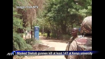 Gunmen kill 147 as troops end Kenya university massacre