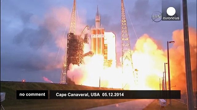 NASA launches new Orion spacecraft - no comment