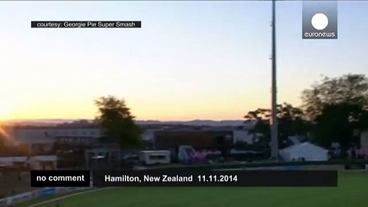 New Zealand cricket fan wins 3000 euros for stunning one-handed catch - no comment