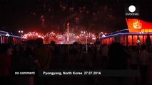North Korea celebrates 61st anniversary of end of Korean War with fireworks - no comment(1)