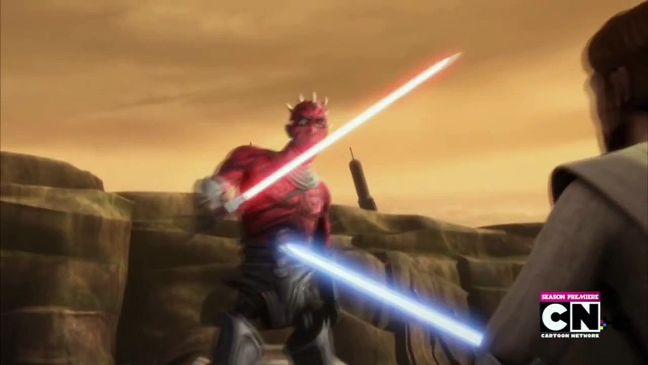 Darth Maul And Savage Opress Vs Obi Wan And Adi Gallia Video Dailymotion