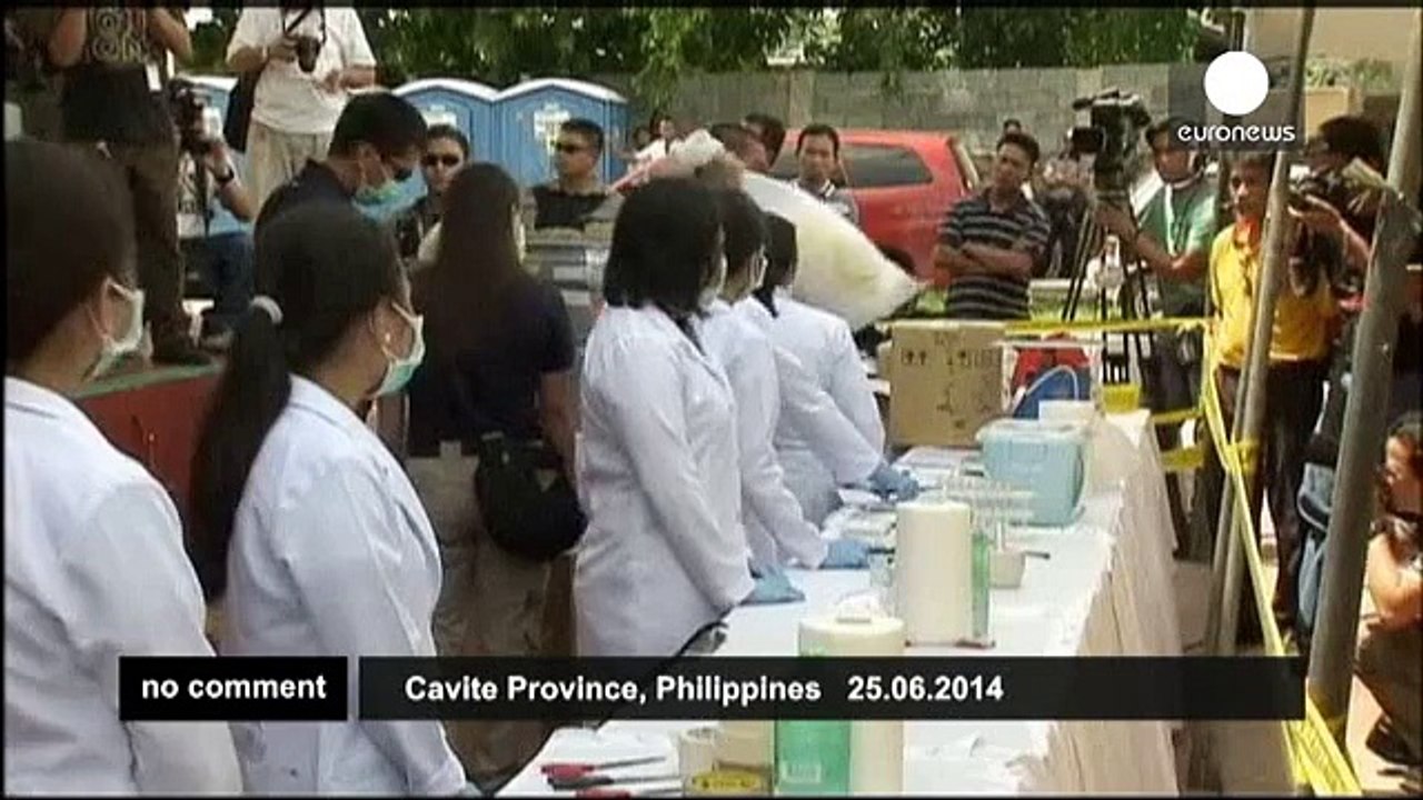 Philippine authorities burn 14 million dollars worth of drugs - no comment