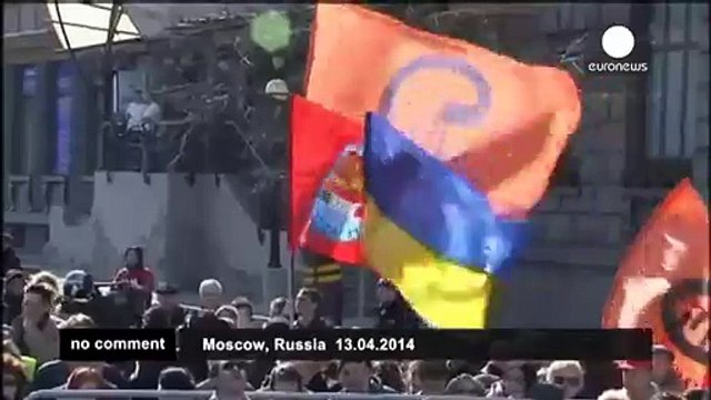 Protest for media freedom in Moscow - no comment