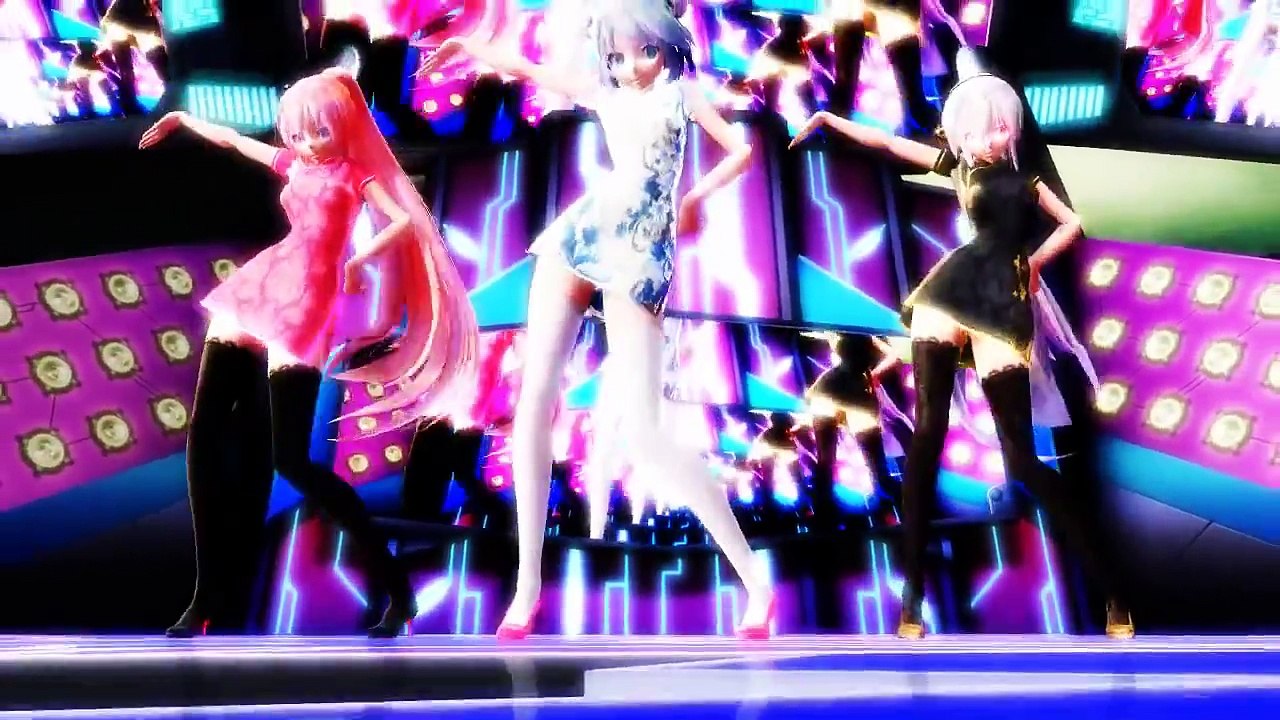 Girls 紳士向けカメラ【MMD】弱音ハク(Yowane Haku) 初音ミク(Hatsune Miku) 巡音ルカ(Megurine Luka)