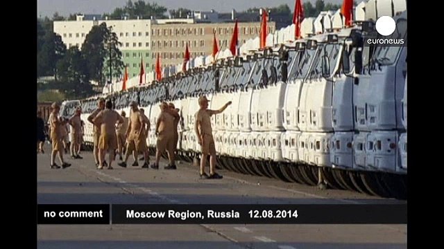 Russian aid convoy heads for eastern Ukraine - no comment