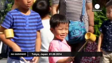Sea lion helps keep Tokyo cool