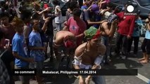 Self-flagellation during Holy week in Philippines - no comment