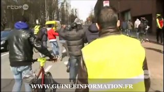 Un guinéen en séjour illégal en Belgique s'immole à l'Office des Étrangers