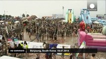 South Korea mud Festival - no comment