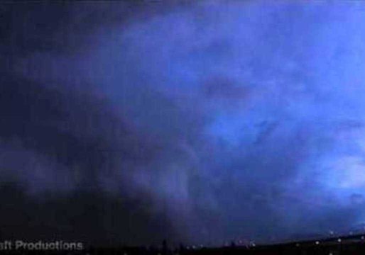 Lightning Strikes Plane Mid-Air