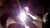 welding RB26DETT divided/baffled twin turbo pipe
