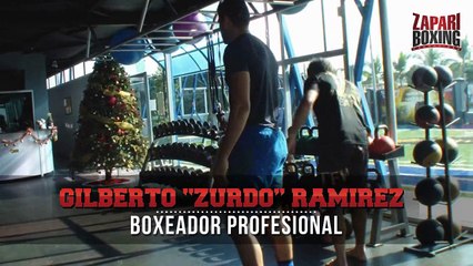 Zurdo Ramírez en Mazatlán Combat Club: Levantamiento de pesas 01