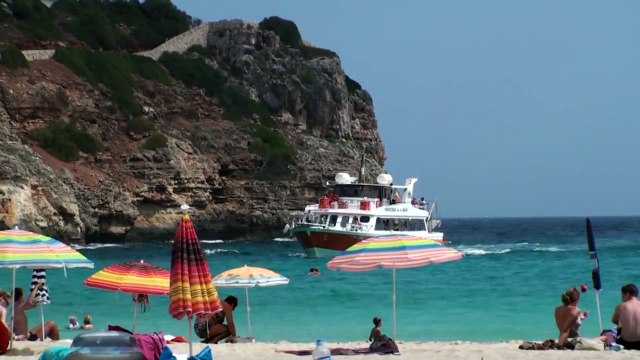Mallorca Spain Cala Romantica HD - Mediterranean Sea, Spain (Majorca 2009)