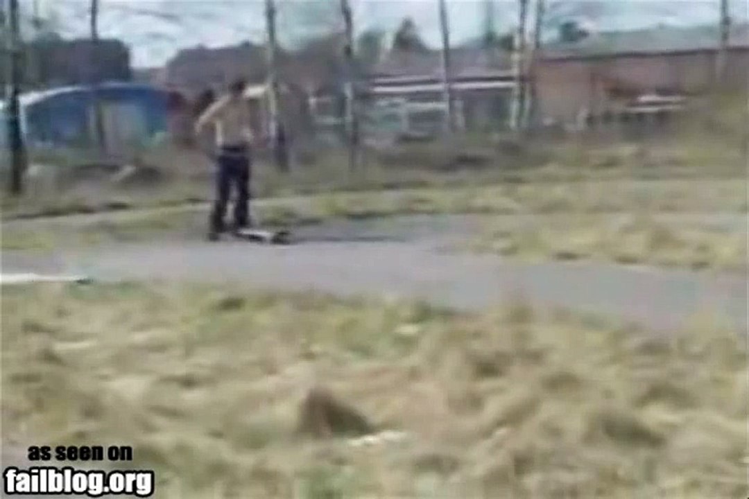 Frustrated Skateboarder Fail