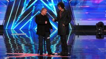 Mad Jack: Magician Uses Howard Stern for Card Trick - America's Got Talent 2014