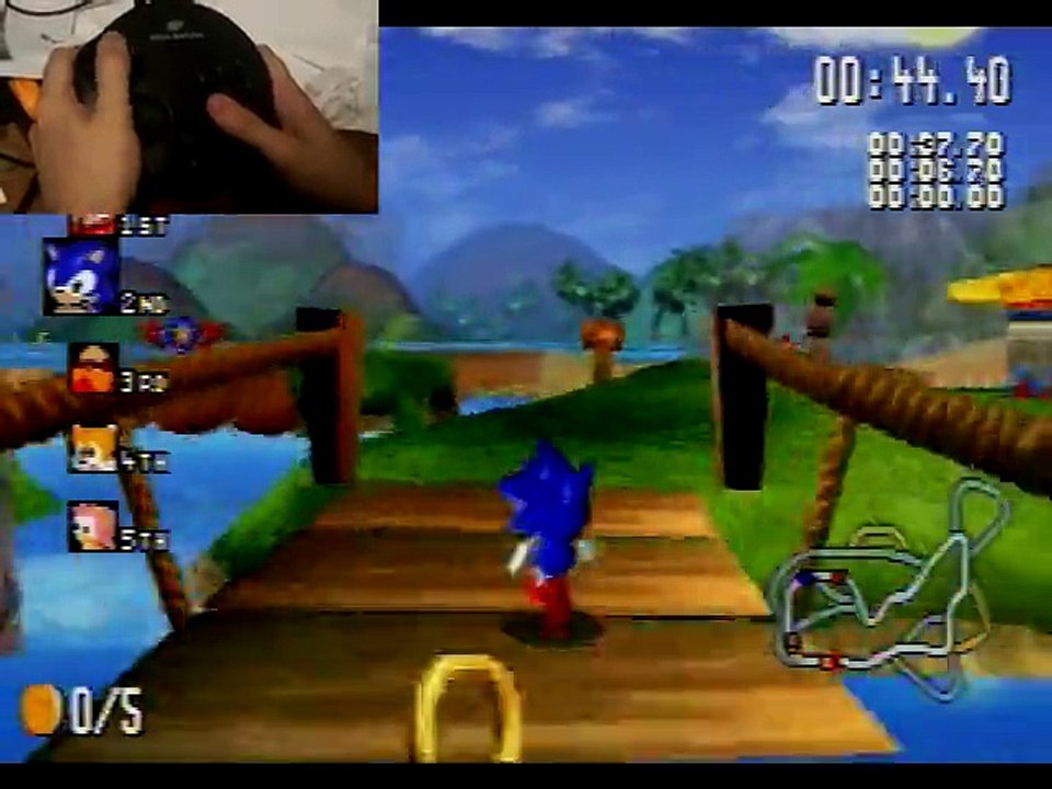 Sonic R Sega Saturn Getting The Best Controls
