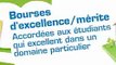 Bourses d'études et bourses d'excellence