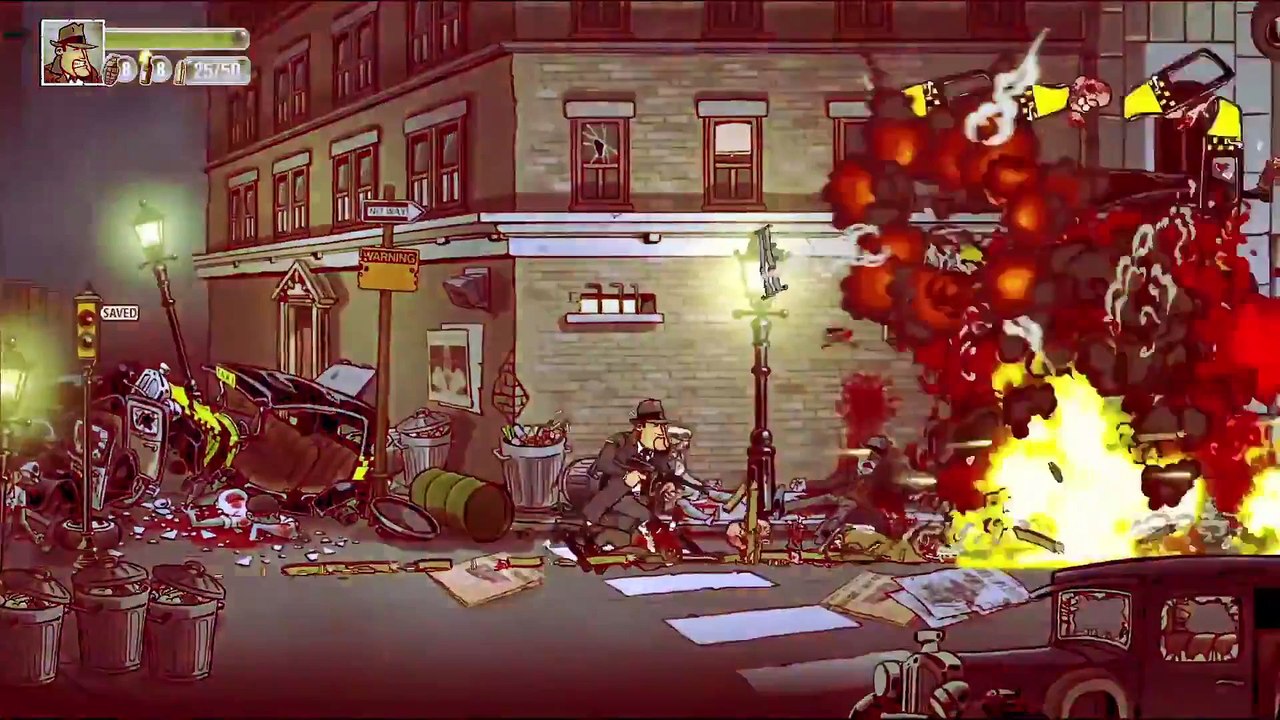 Guns Gore and Cannoli - Story/Gameplay Trailer (XBOX One/PS4)