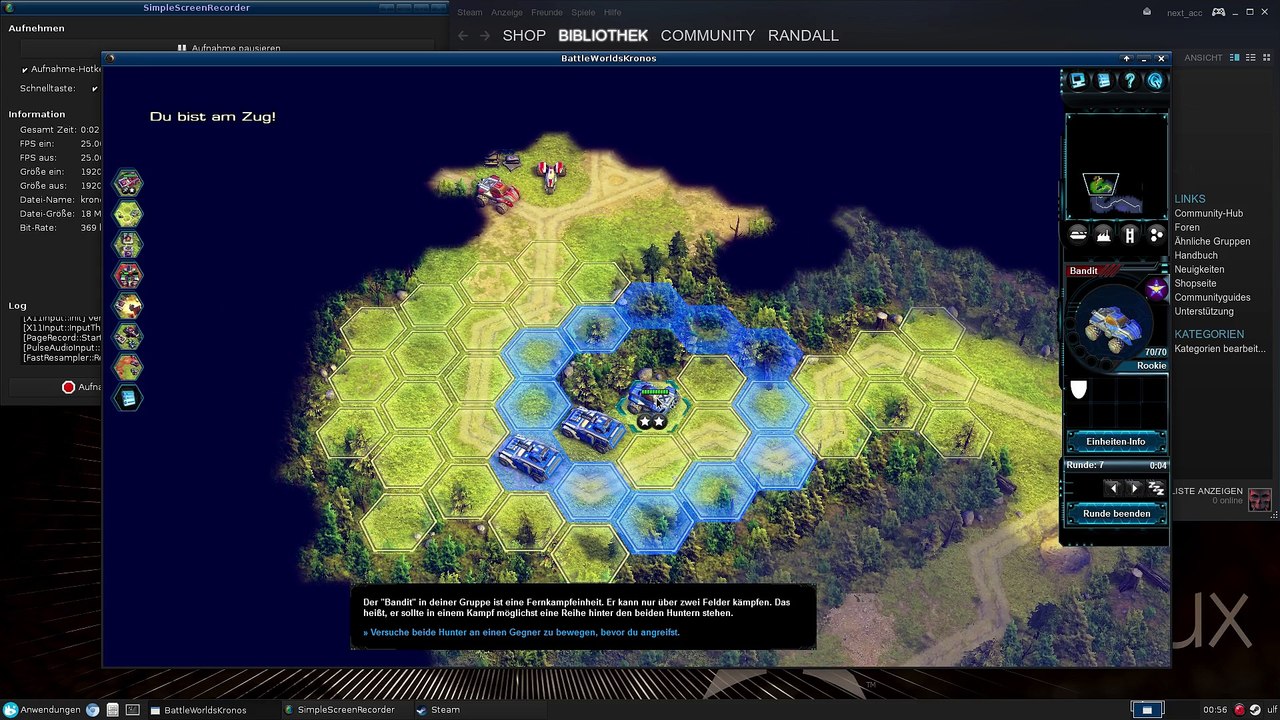 Arch Linux : Battle Worlds Kronos Demo [mesa-git steam native]